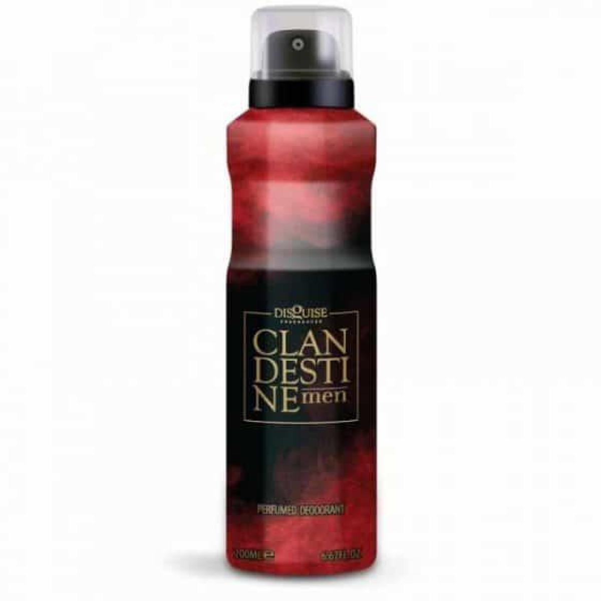Deodorant Spray For Men Clandestine