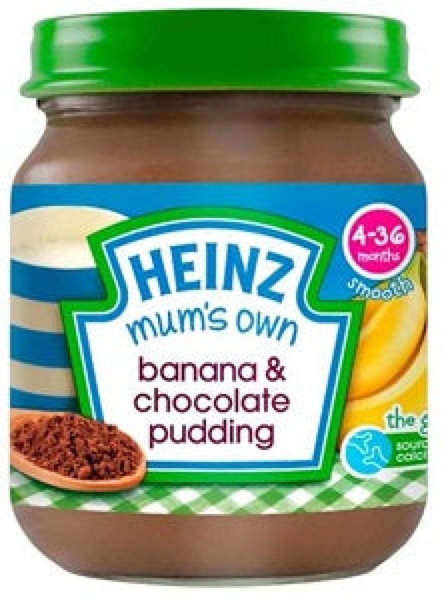 Mum's Own Banana & Chocolate Pudding 4-36 Months