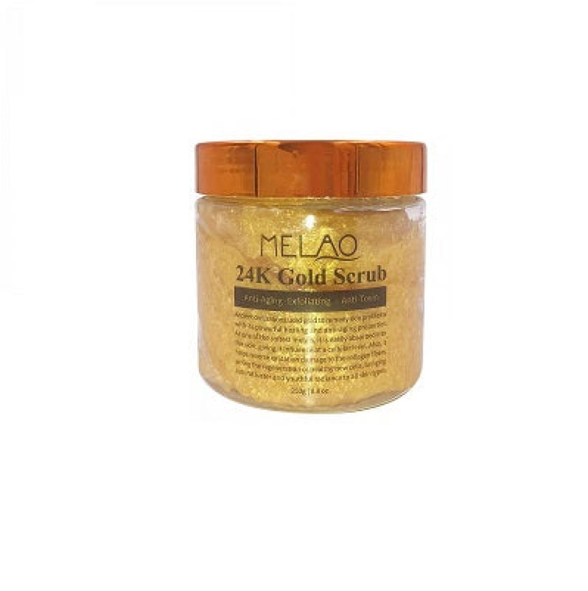 24K Gold Bright Face Scrub W Tur 150