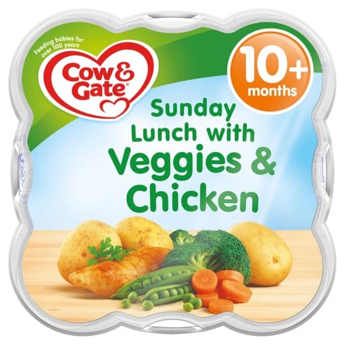Sunday Lunch With Veggies & Chicken 10 Months+