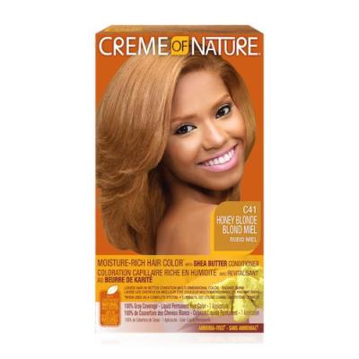 C41 Honey Blonde Moisture-Rich Hair Color With Shea Butter Conditioner