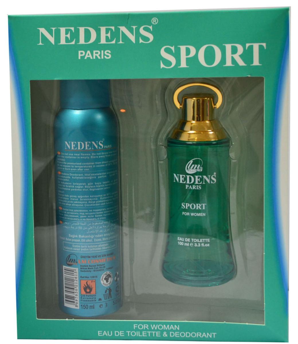 Deodorant Body Spray Green For Women Gift Pack