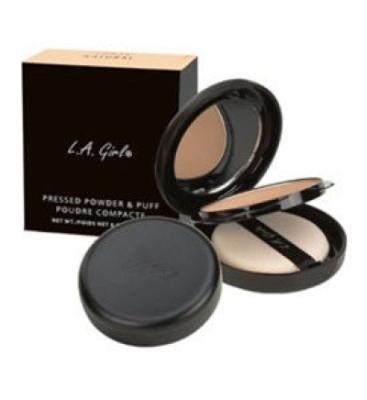 Pressed Powder & Puff True Beige