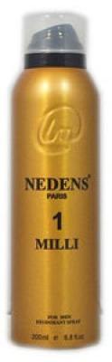 Deodorant Body Spray Paris 1 Milli For Men