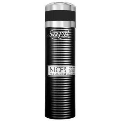 Deodorant Spray Nice Feelings Black For Men