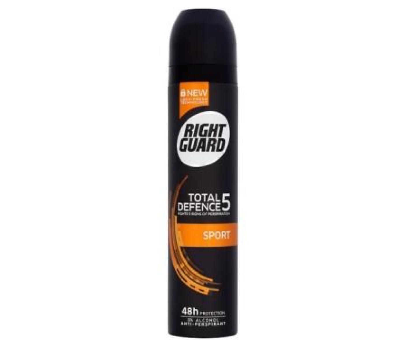 Deodorant Spray Total Defence 5 Sport