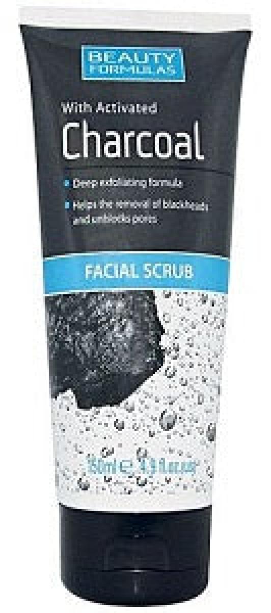Facial Scrub With Activated Charcoal