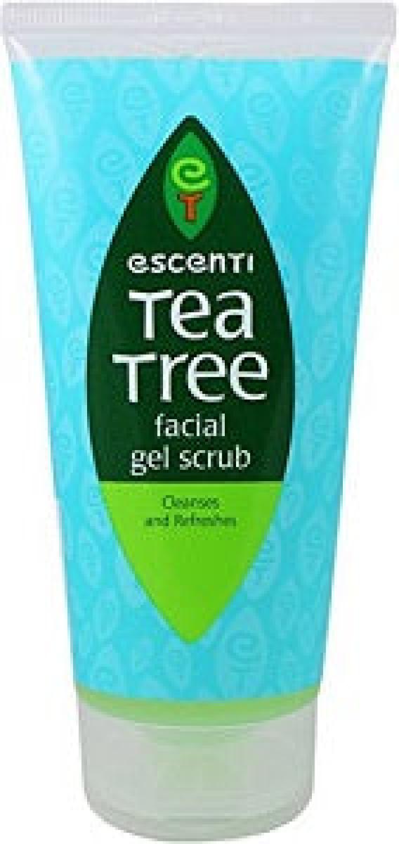 Tea Tree Facial Gel Scrub Cleanses & Refreshes