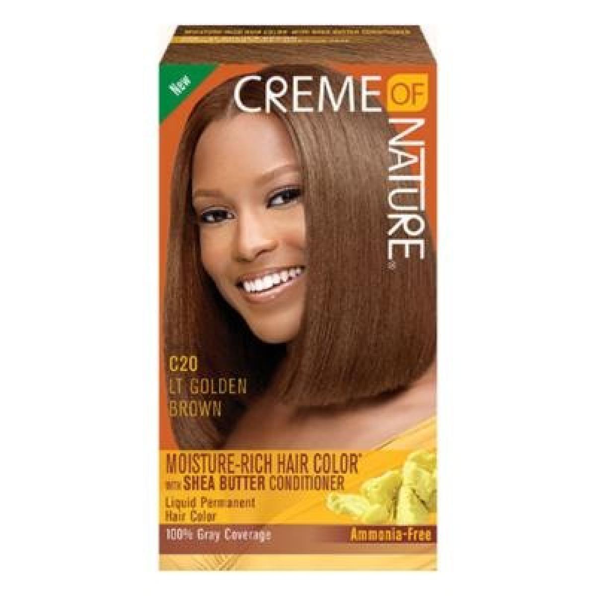 Light Golden Brown Moisture-Rich Hair Color With Shea Butter Conditioner Kit