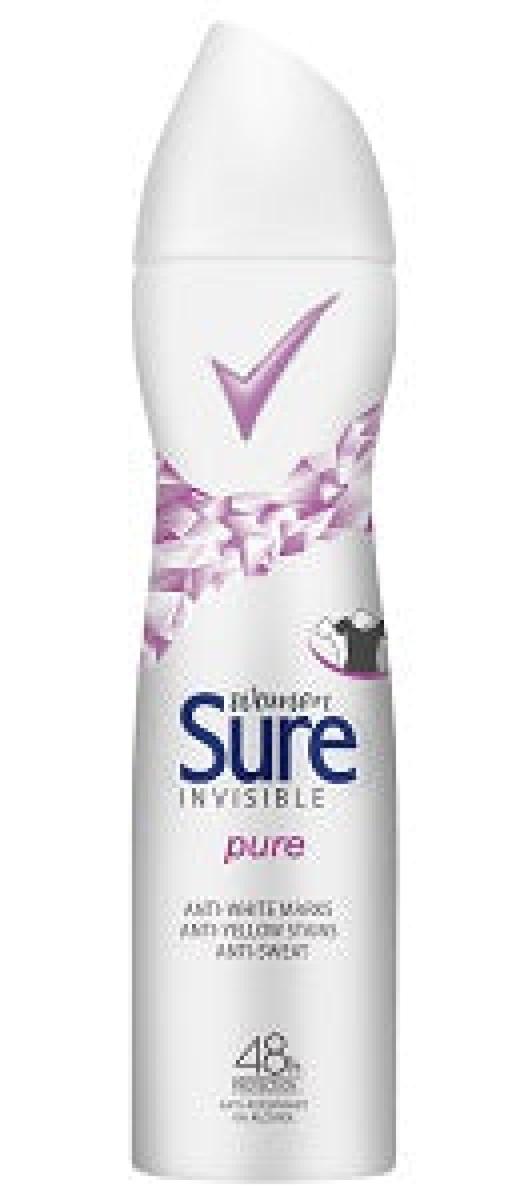 Anti-Perspirant Deodorant Spray Invisible Pure