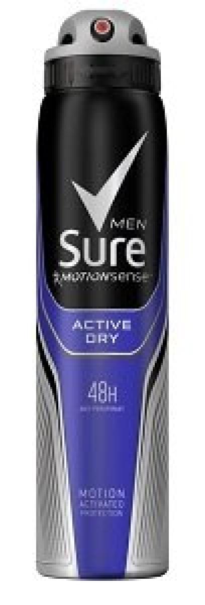 Anti-Perspirant Deodorant Spray Men Active Dry