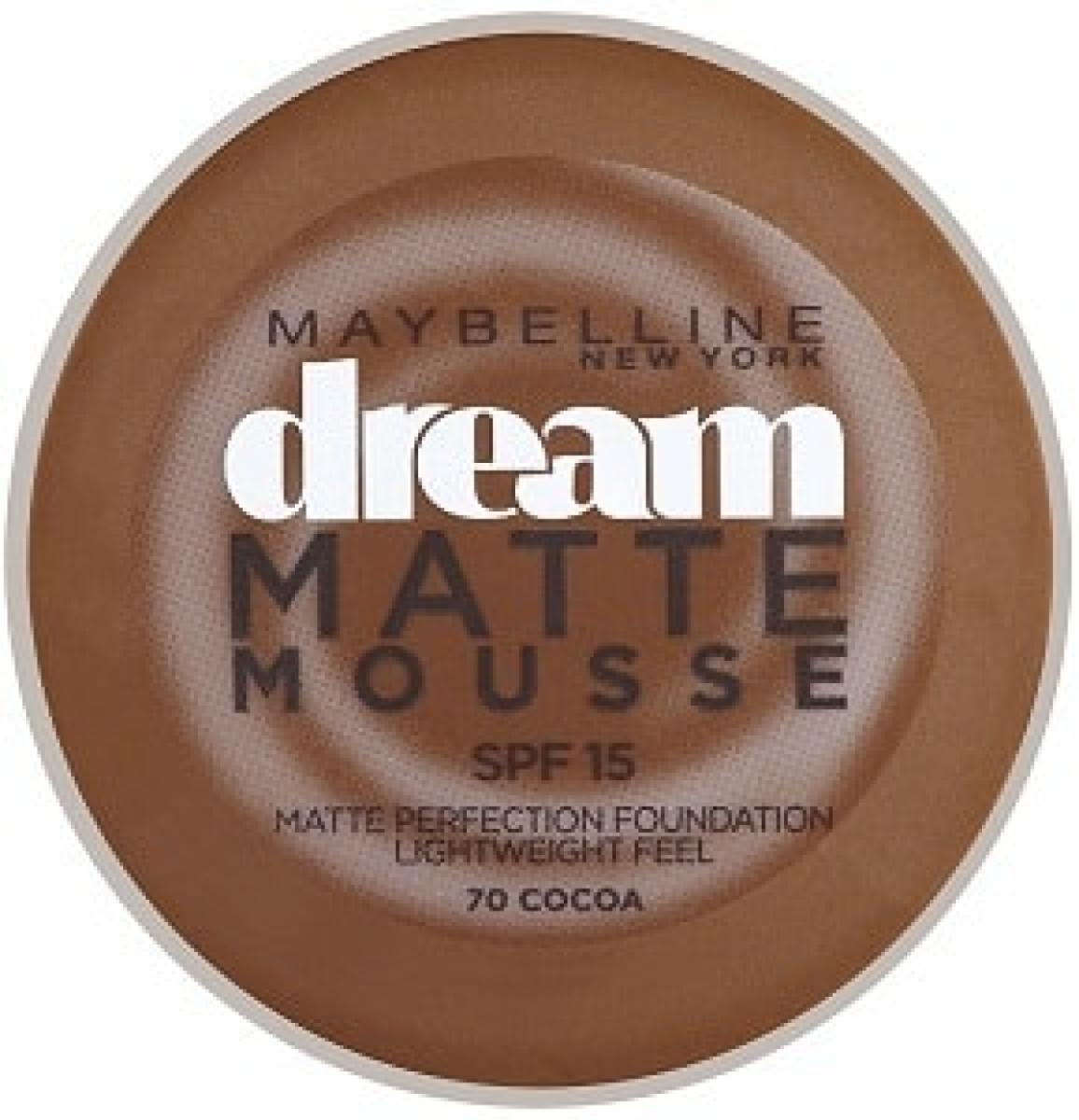 Dream Matte Mousse Foundation Cocoa 70