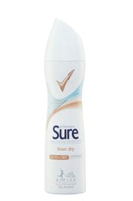 Anti-Perspirant Deodorant Spray Women Linen Dry