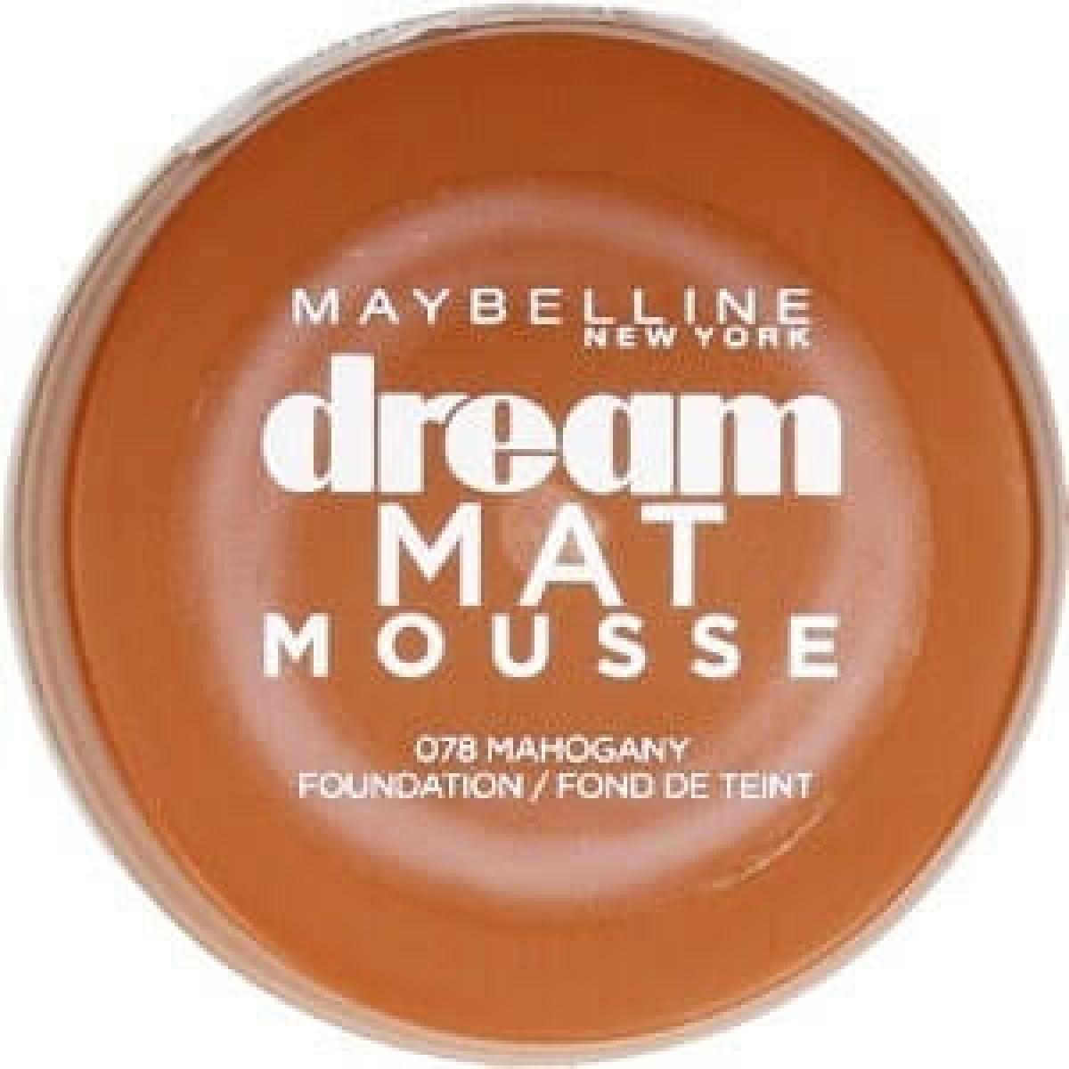Dream Matte Mousse Foundation Mahogany 078