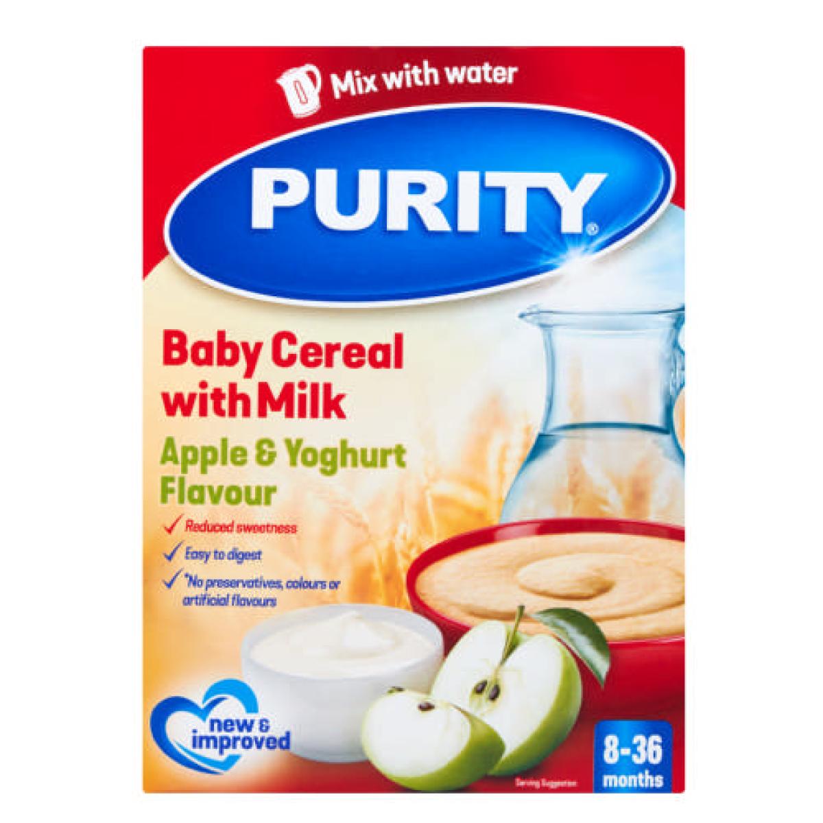 Baby Cereal with Milk Apple & Yoghurt 8-36 Months