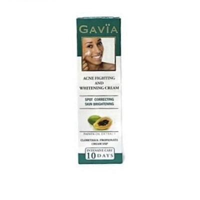 Acne Fighting & Whitening Cream Papaya Oil Extract