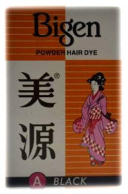 Powder Hair Dye A Black