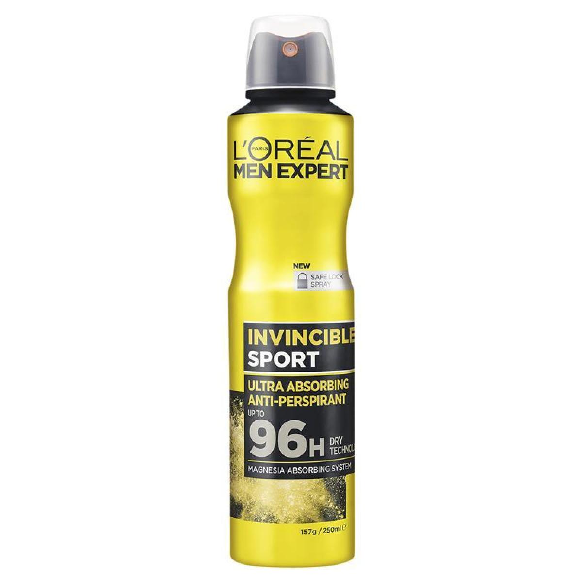 Men Expert Anti-Perspirant Spray Invincible Sport
