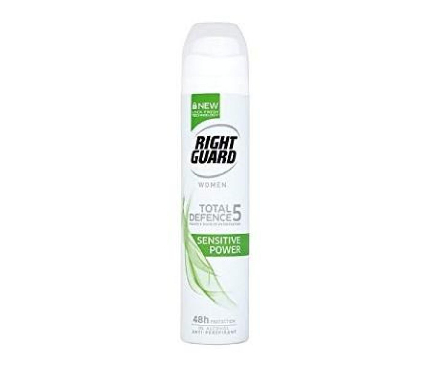 Deodorant Spray Total Defence 5 Sensitive Power
