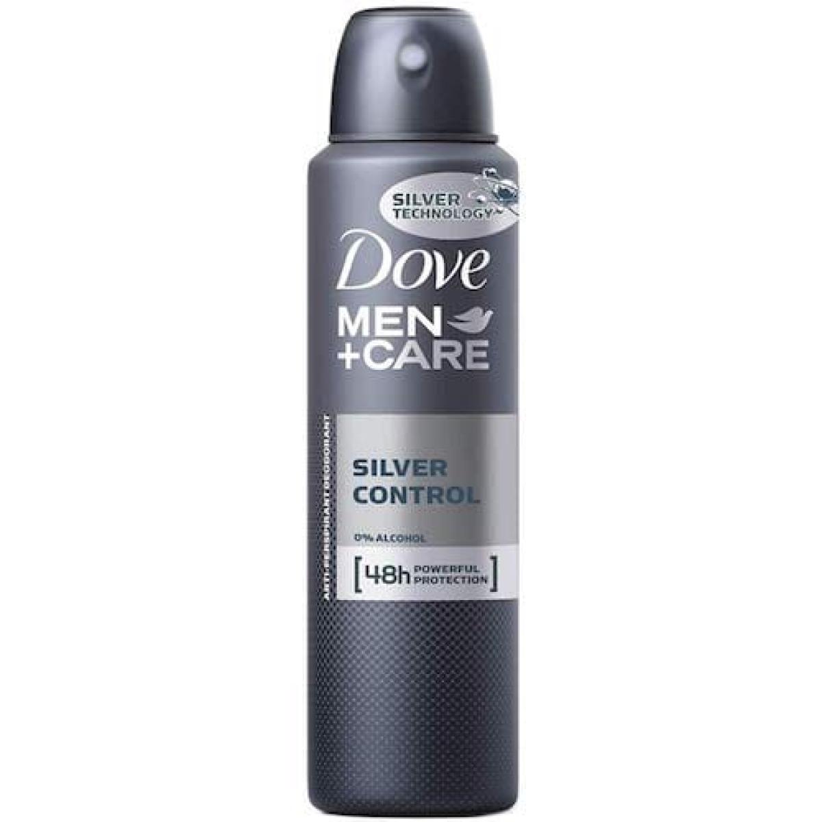 Men+Care Anti-Perspirant Deodorant Spray Silver Control