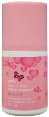 Anti-Perspirant Deodorant Roll On Pink Happiness Delicate Moments