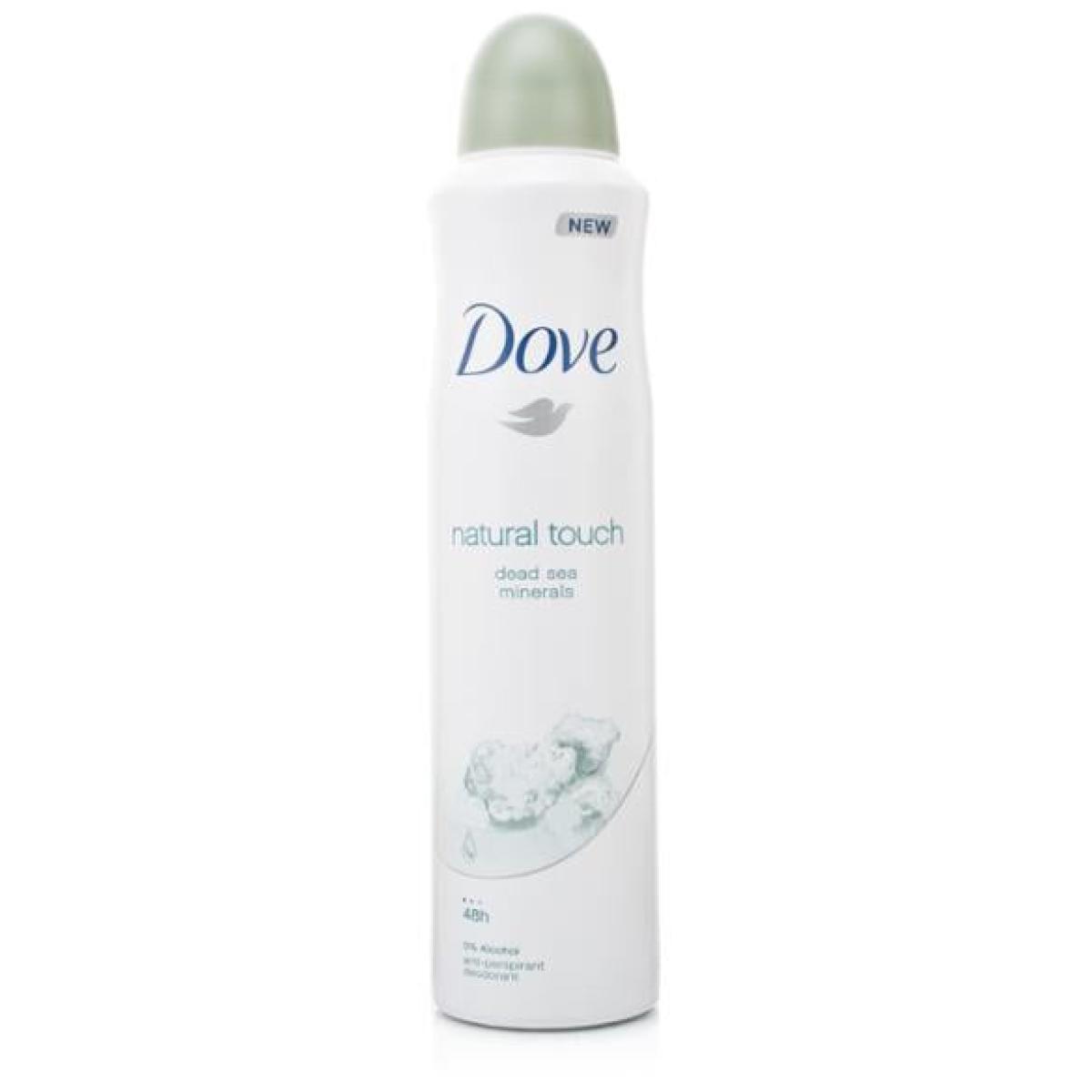 Anti-Perspirant Deodorant Spray Natural Touch Dead Sea Minerals