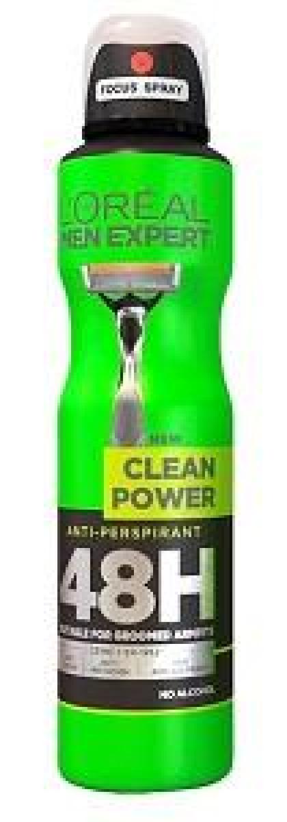 Men Expert Anti-Perspirant Spray Clean Power