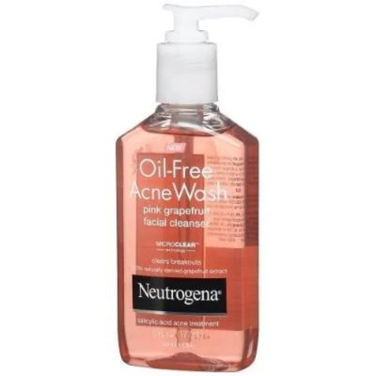 Oil-Free Acne Wash Pink Grapefruit Facial Cleanser