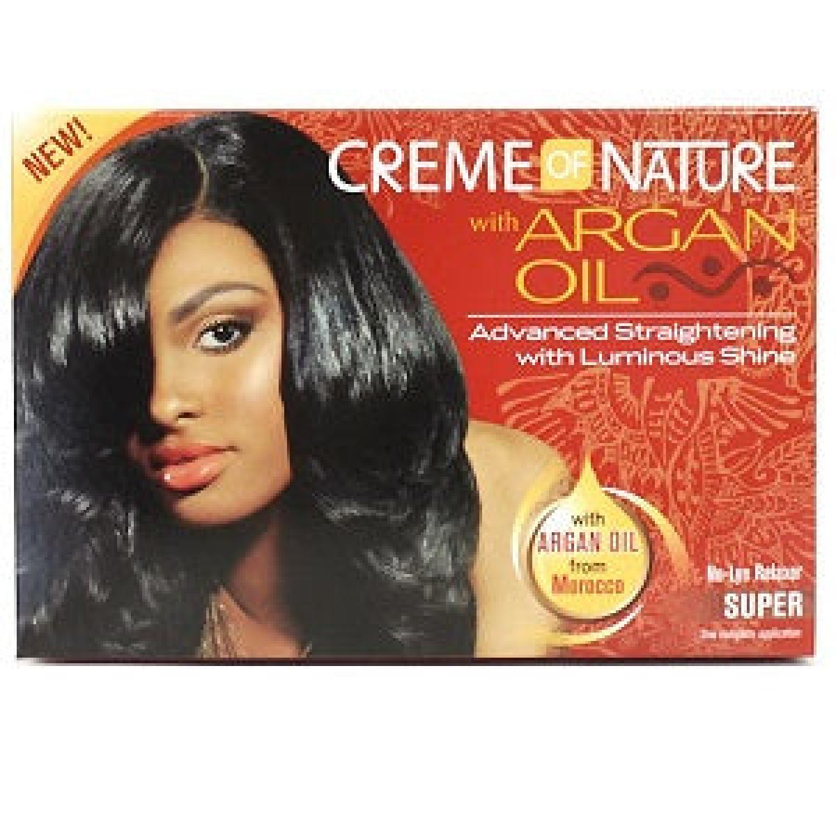 With Argan Oil Relaxer Super