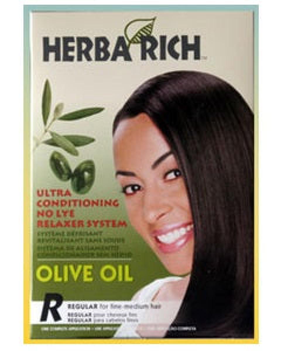 Olive Oil Hair Relaxer Kit Regular