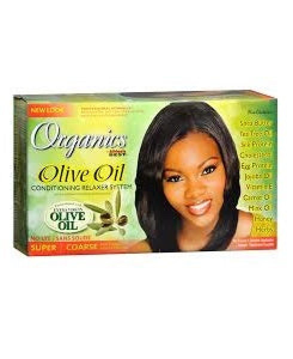 Olive Oil No Lye Conditioning Relaxer Super
