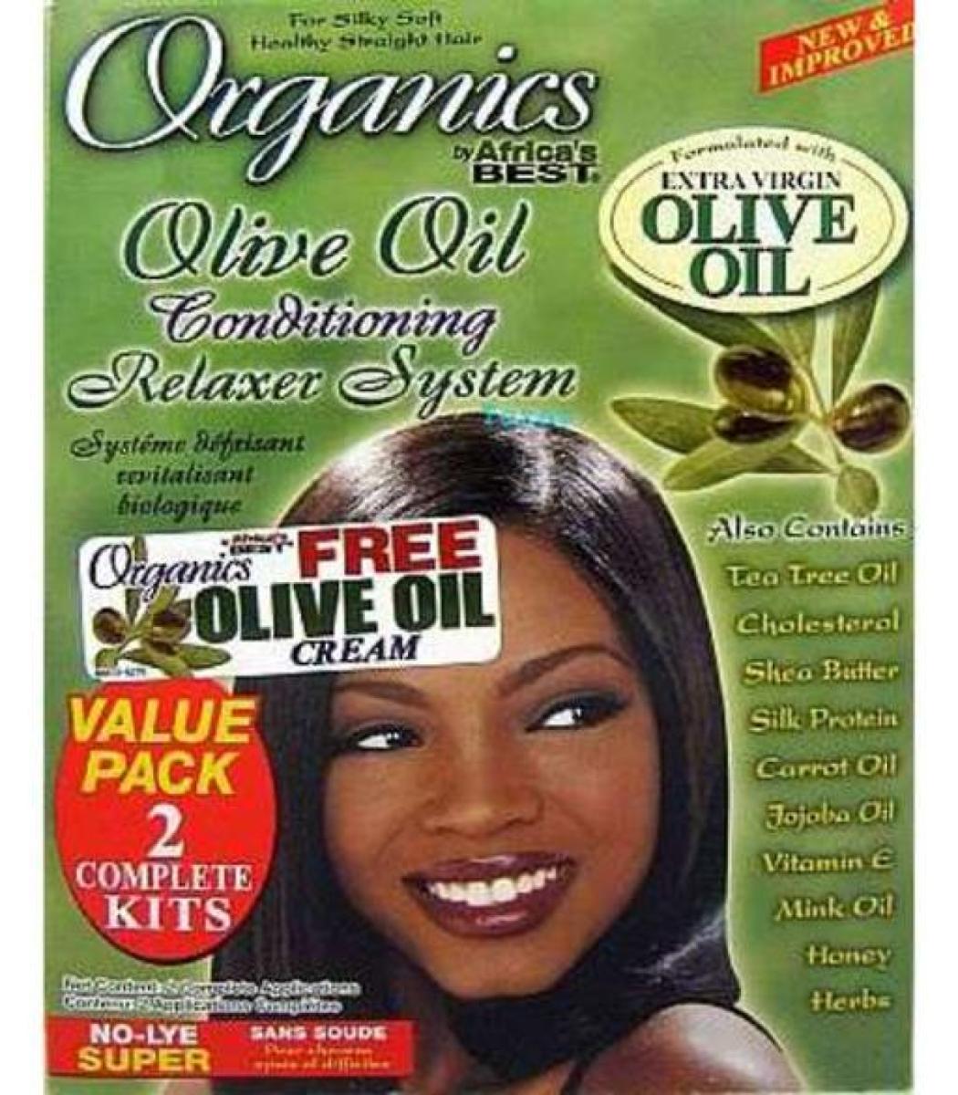 Olive Oil No Lye Conditioning Relaxer Regular Value Pack 2 Kit