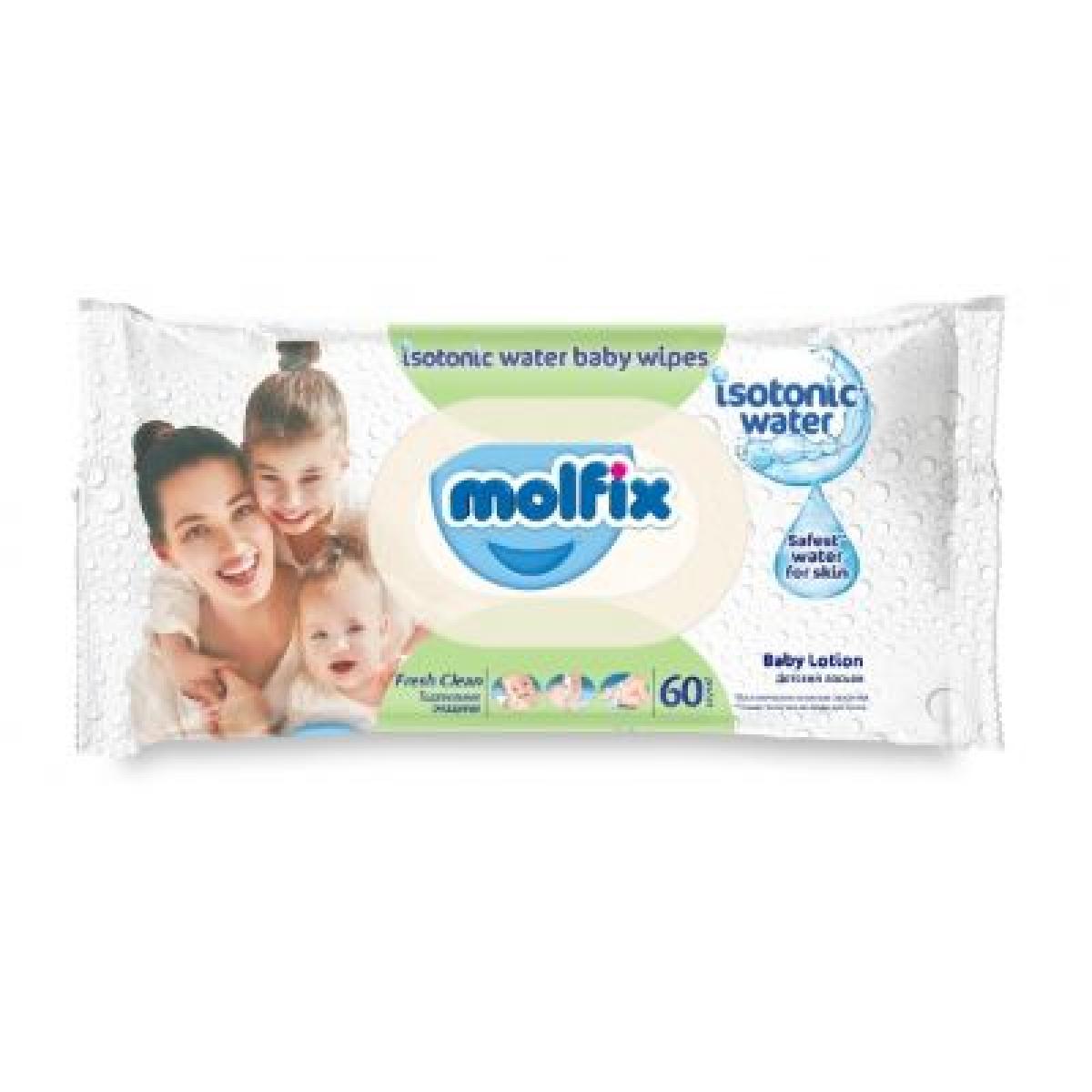 Fresh & Clean Isotonic Wet Wipes x60