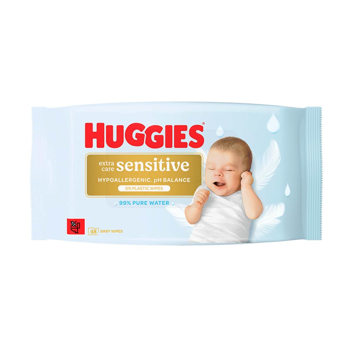Extra Care Sensitive Baby Wipes 48
