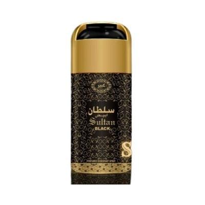 Black Perfumed Deodorant Body Spray