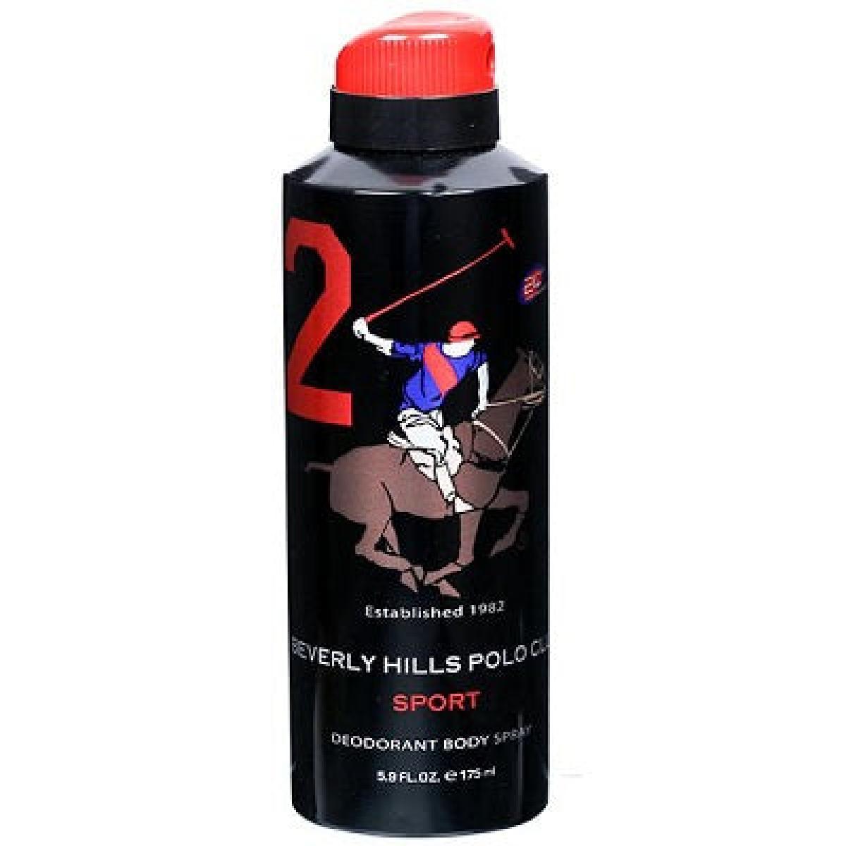 Beverly Hills Polo Deodorant Body Spray Men 2
