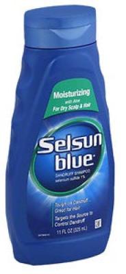 Blue Dandruff Shampoo Moisturising With Aloe