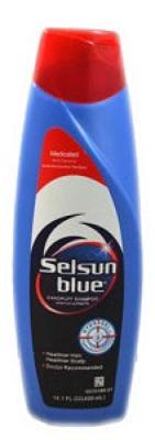 Blue Dandruff Shampoo Medicated With Menthol