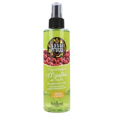 Frutti Moisturising Body Mist Pear & Cranberry