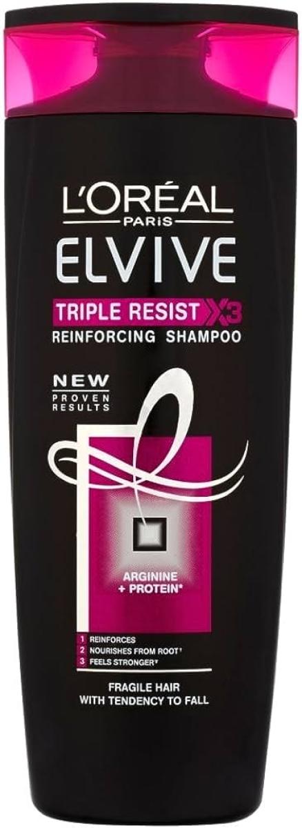 Elvive Shampoo + Conditioner Triple Resist X3
