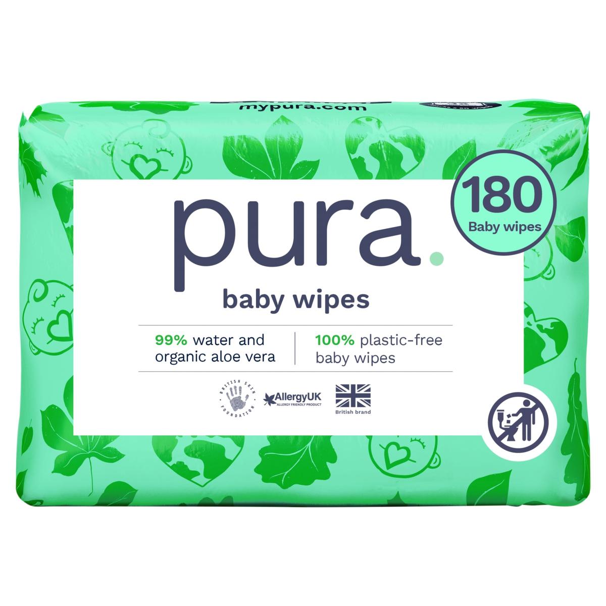 Plastic Free Baby Wipes