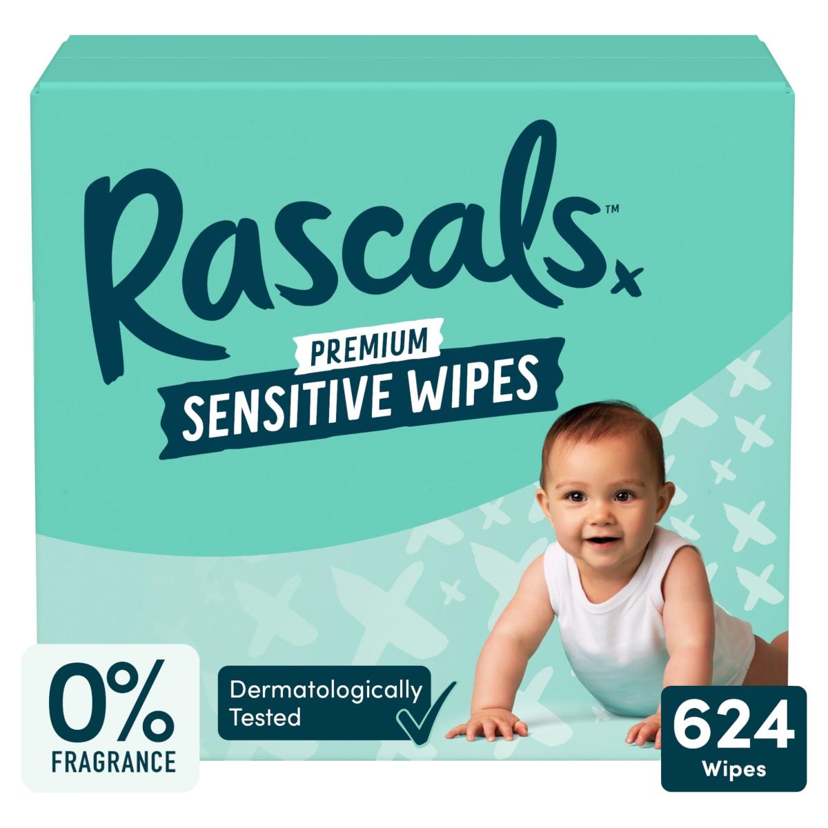 Premium Sensitive Wipes Biodegradable 12 x 52 Baby Wipes