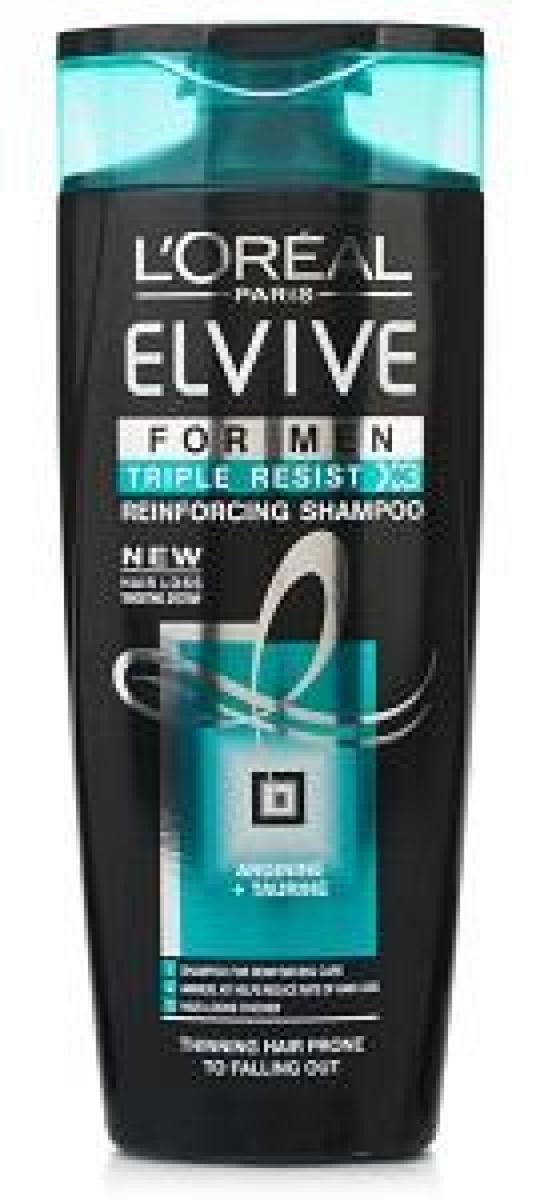 Elvive Shampoo Triple Resist X3 Reinforcing For Men