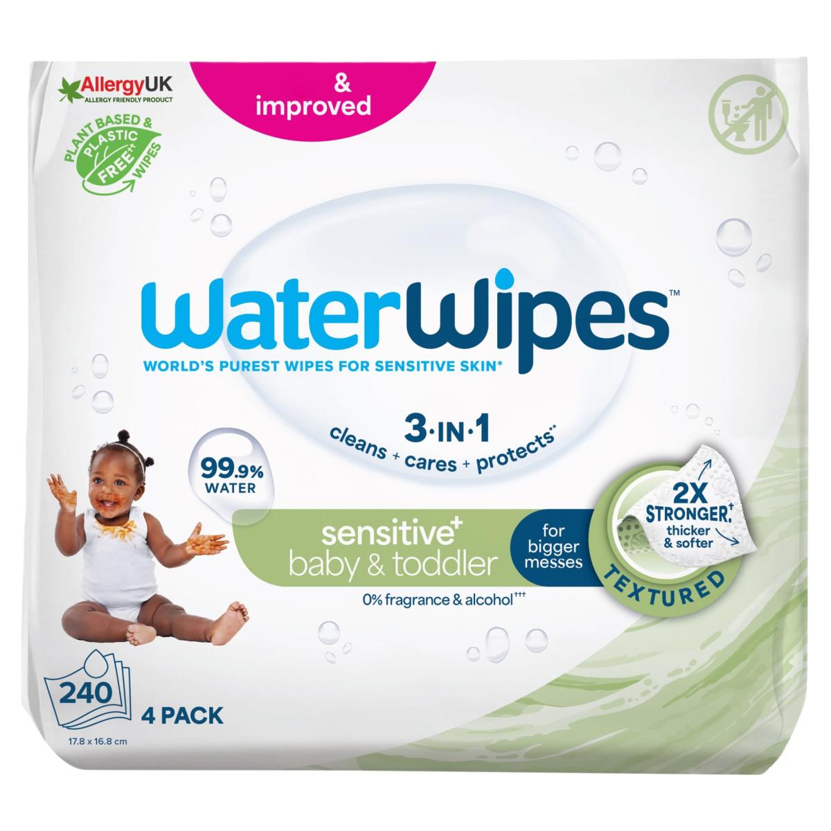 Textured Biodegradable Baby Wipes