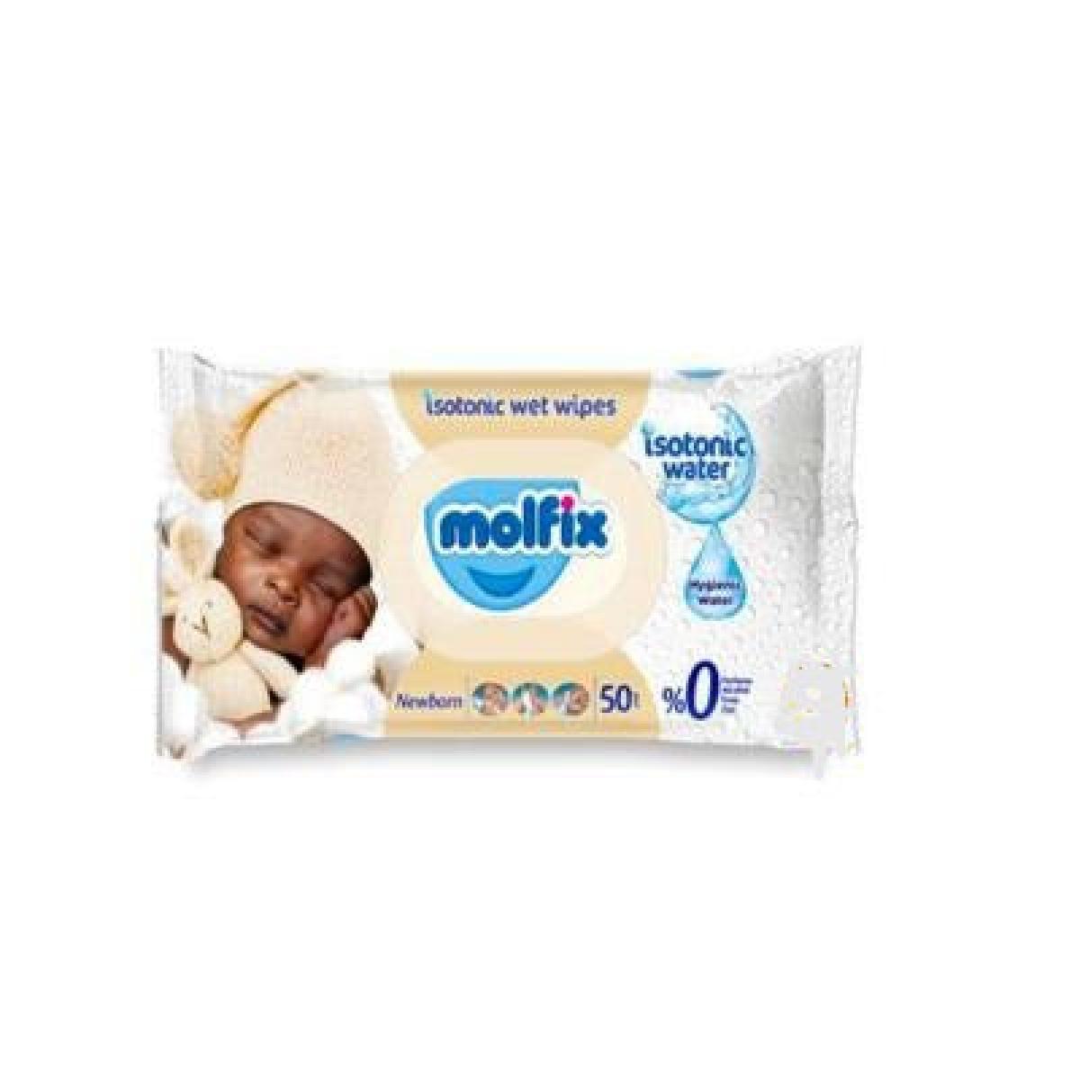 Baby Wet Wipes Newborn 50 Wipes