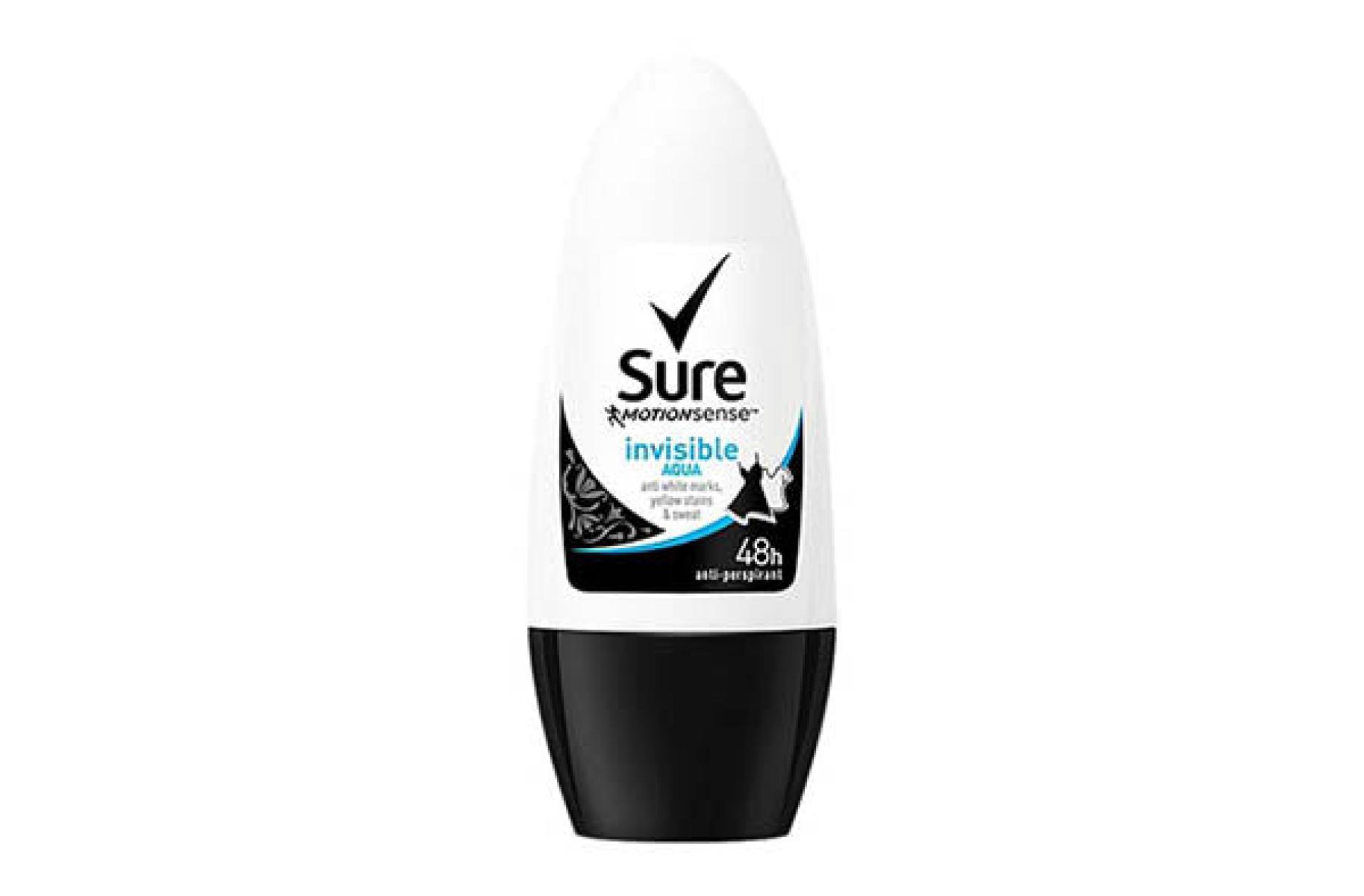 Anti Perspirant Deodorant Roll On Invisible Aqua Anti White Marks