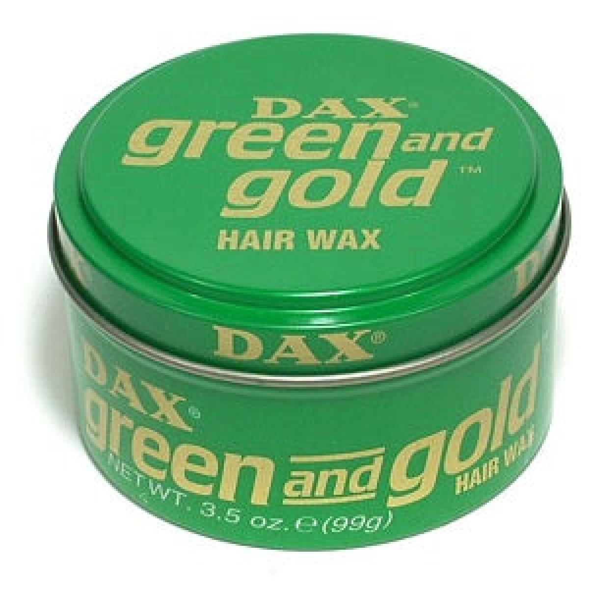 Hair Dress Green & Gold