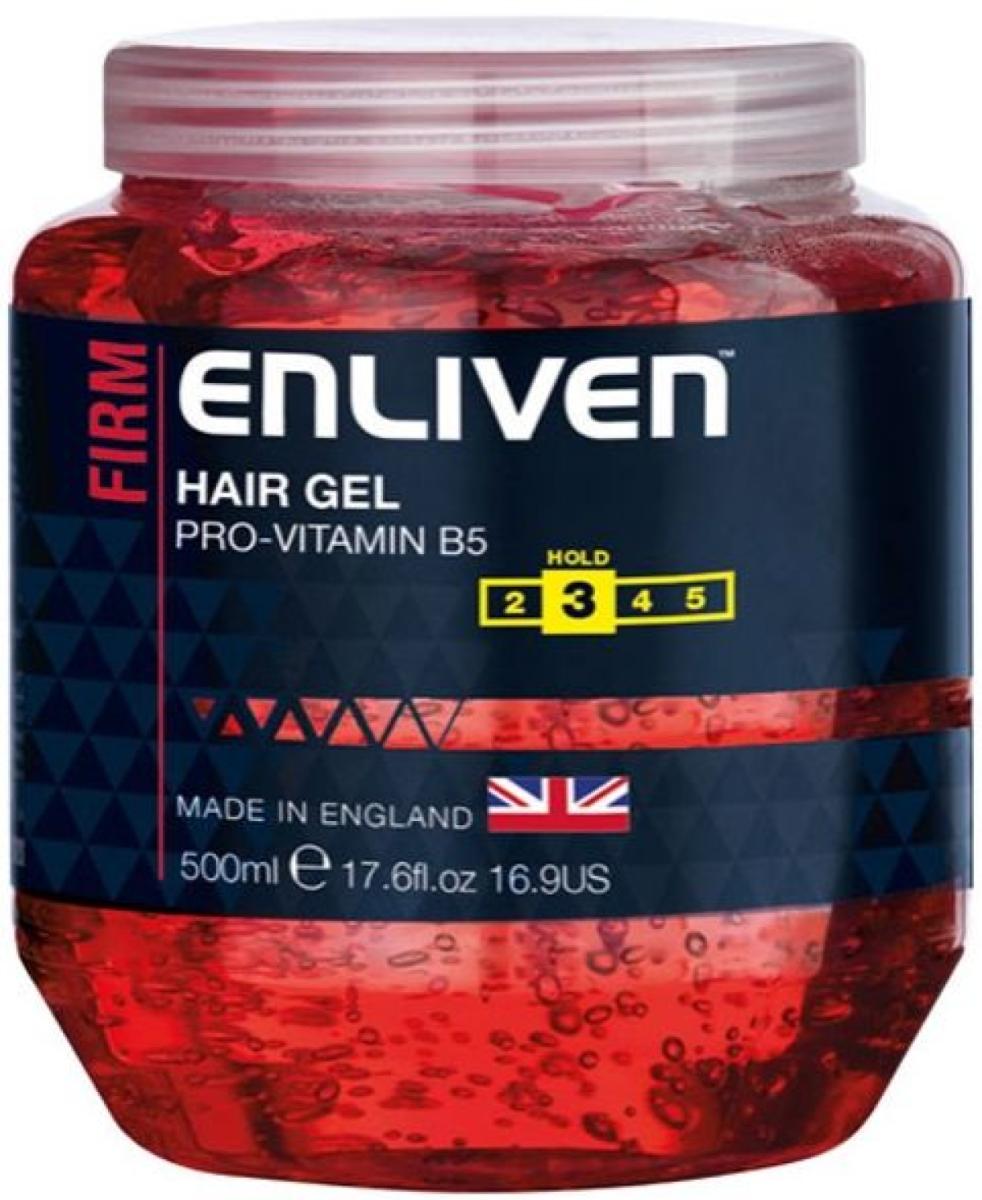 Hair Gel Firm Hold Red