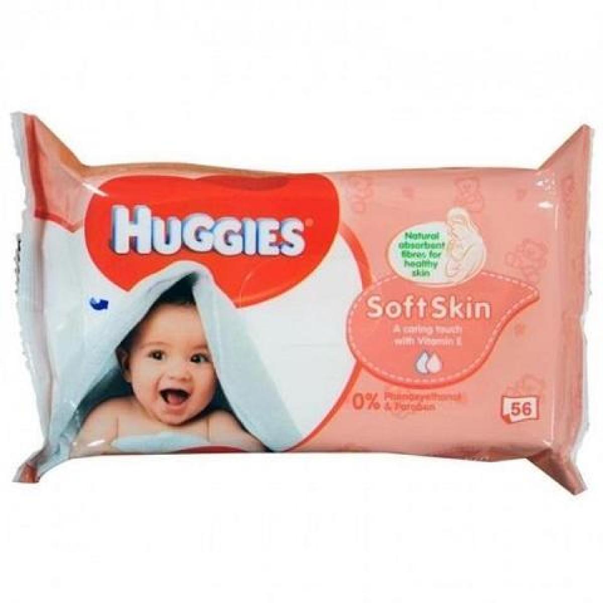 Baby Wipes Soft Skin x56