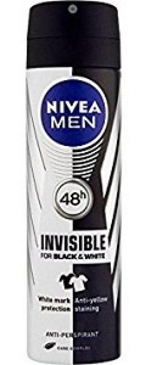 Anti-Perspirant Deodorant Spray Invisible Black & White For Men